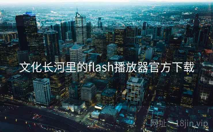 文化长河里的flash播放器官方下载  第2张