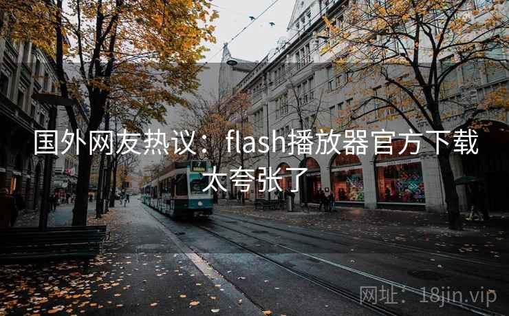 国外网友热议：flash播放器官方下载太夸张了